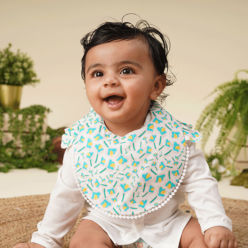 Baby Bibs - Frilly Flair - Pack of 2