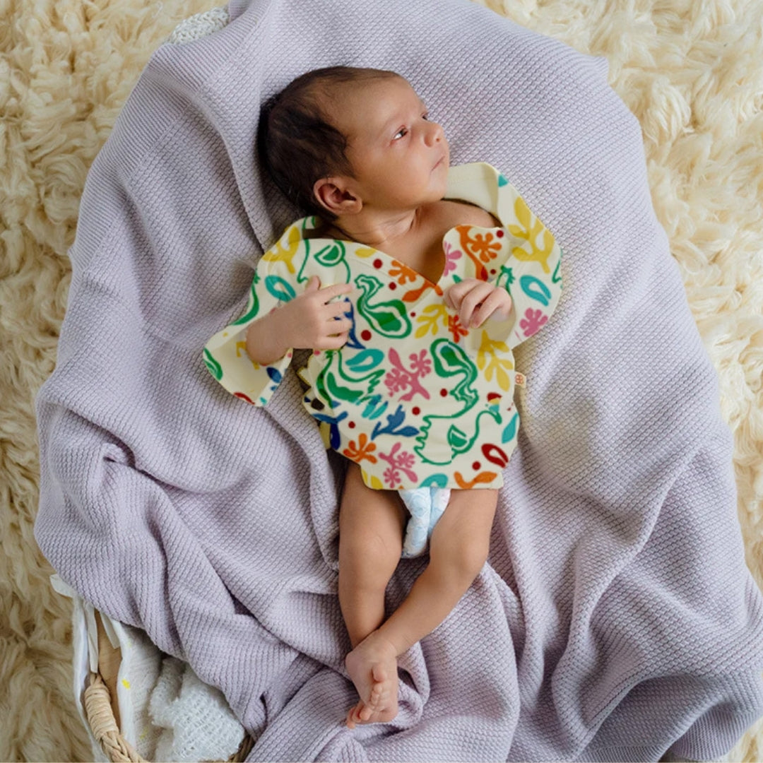 Preemie Baby Bamboo Bodysuit - Petite Bloom