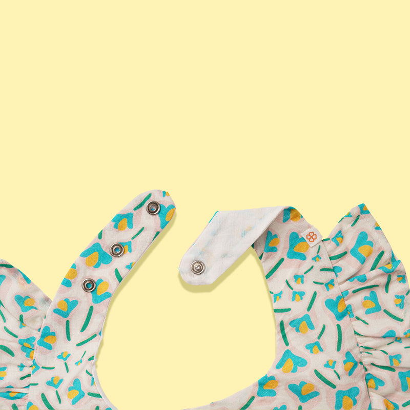 Baby Bibs - Frilly Flair - Pack of 2