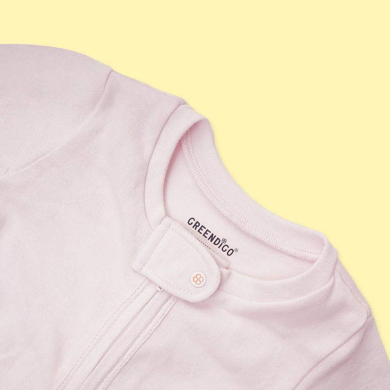 Baby Bamboo Sleepsuit - Rosy Dreams