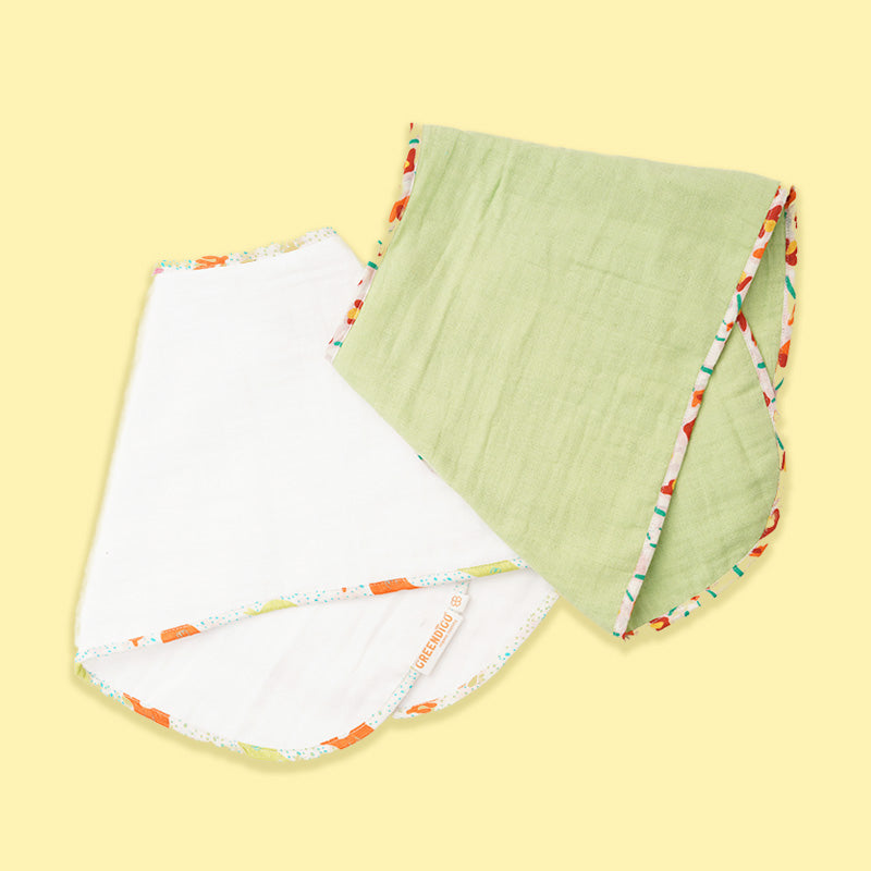 Baby Bibs - Little Dribbles - Pack of 2