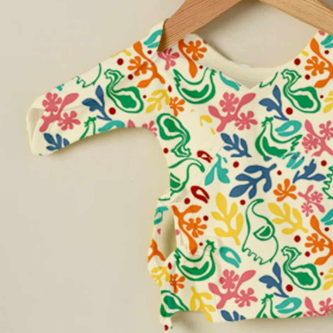 Preemie Baby Bamboo Bodysuit - Petite Bloom
