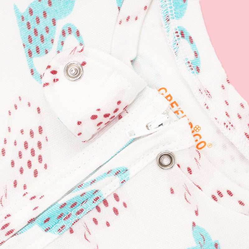 Baby Bamboo Sleepsuit - Catnap