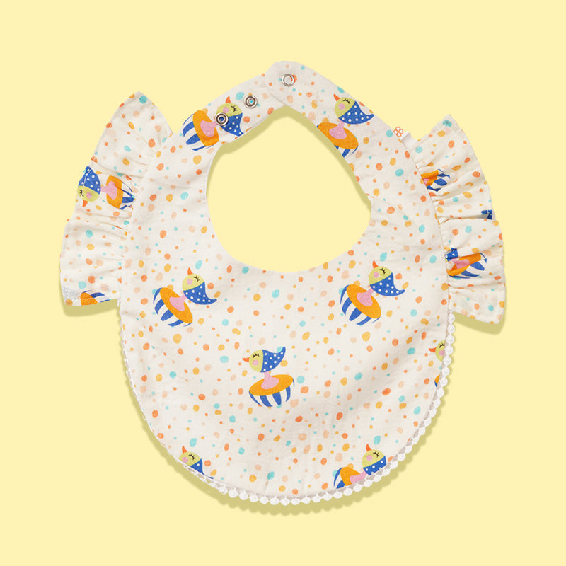 Baby Bibs - Frilly Flair - Pack of 2