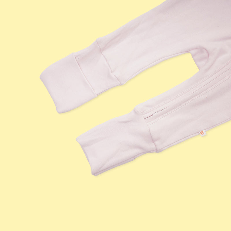 Baby Bamboo Sleepsuit - Rosy Dreams