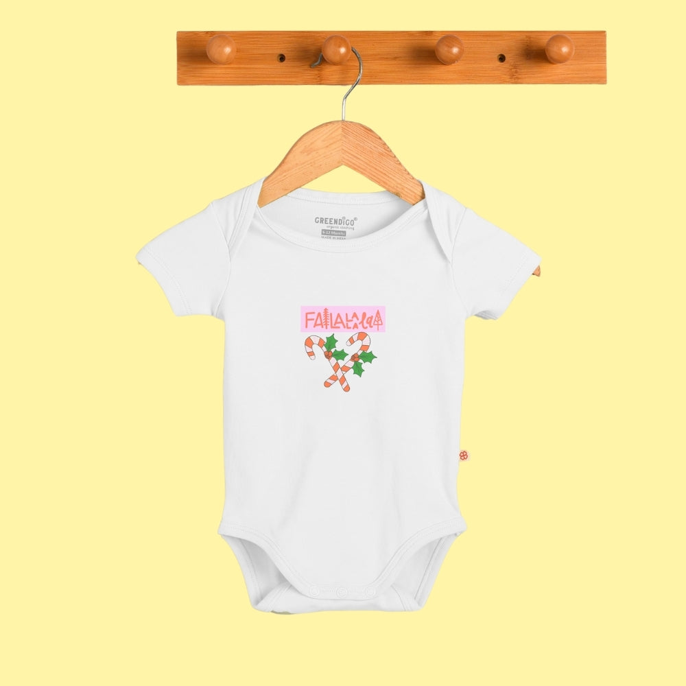 Baby Bamboo Bodysuit - Jolly Holly