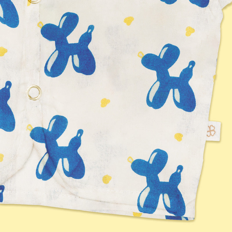 Baby Muslin Jhabla - Pack of 3 - Nature's Nursery