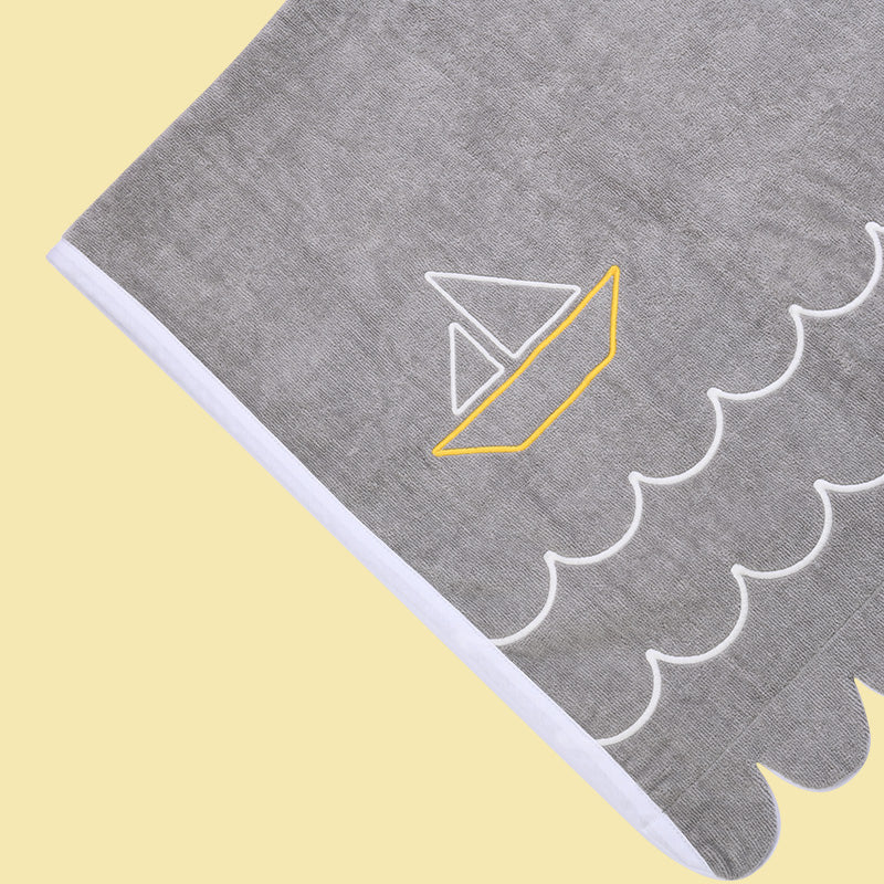 Baby Organic Cotton Towel - Seas the Day