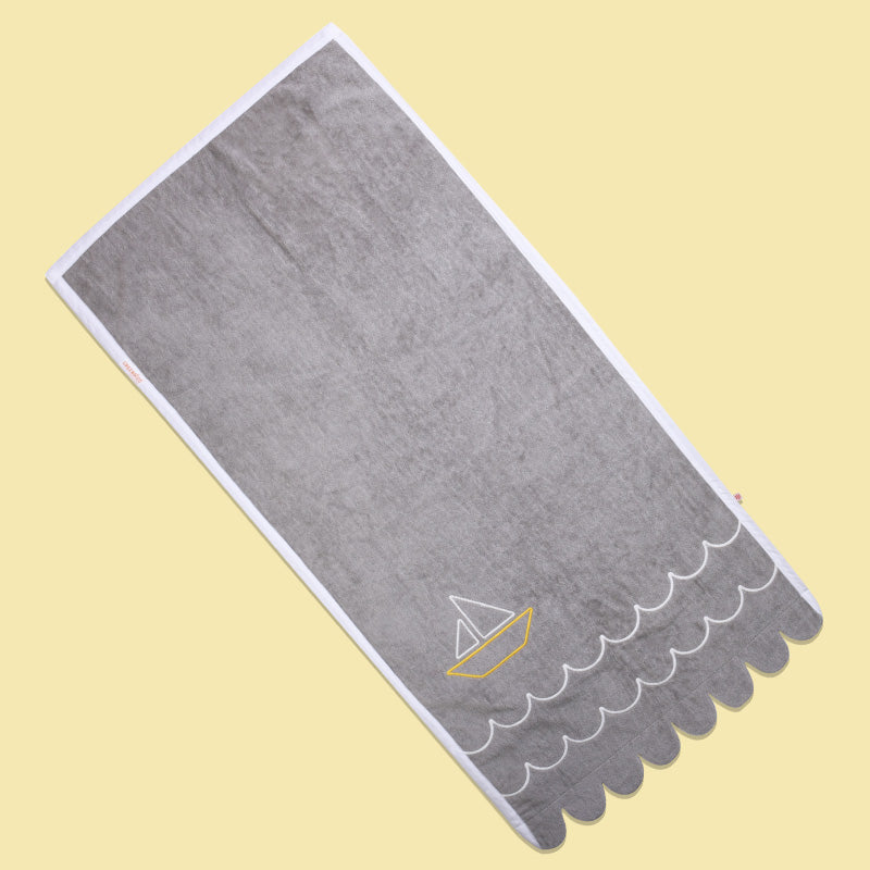 Baby Organic Cotton Towel - Seas the Day