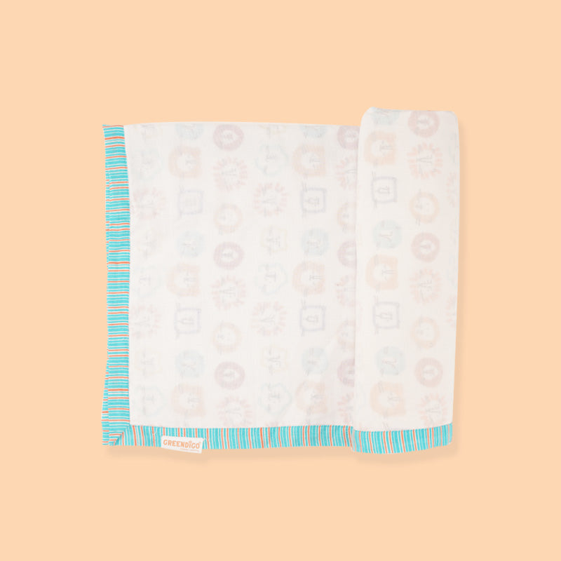 Baby Muslin Dohar - Cuddle Cubs