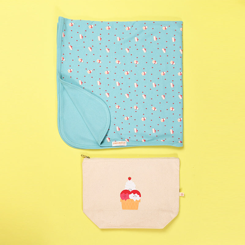 Baby Organic Cotton Gift Set - Sundae Funday