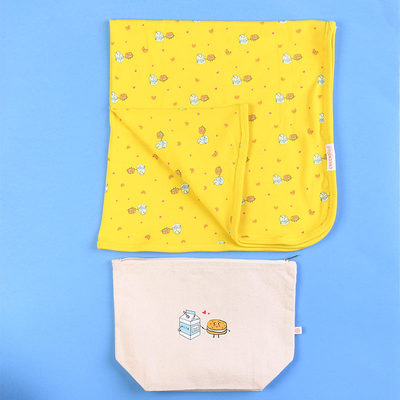 Baby Organic Cotton Gift Set - Cookie Monster