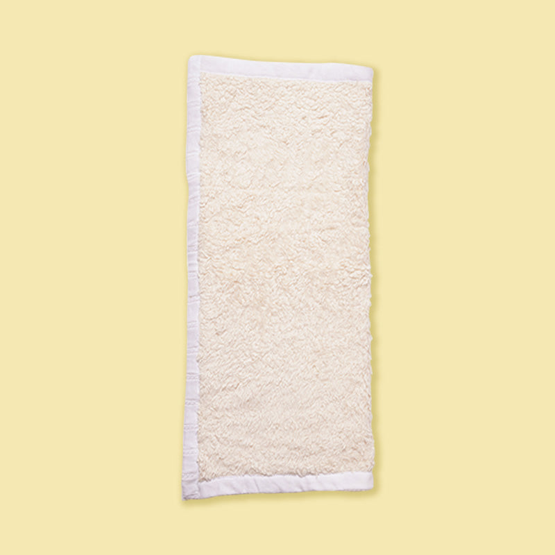 Ivory Sherpa Baby Blanket