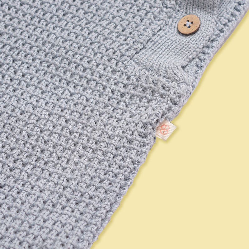 Snow Frost Cocoon Baby Blanket