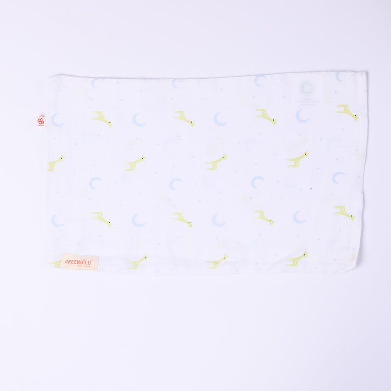 Baby Organic Cotton Bed Sheets, Pillow Covers & Pillow Filler Set - Spotty Dotty