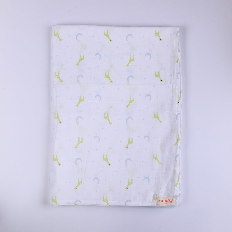 Baby Organic Cotton Bed Sheets, Pillow Covers & Pillow Filler Set - Spotty Dotty