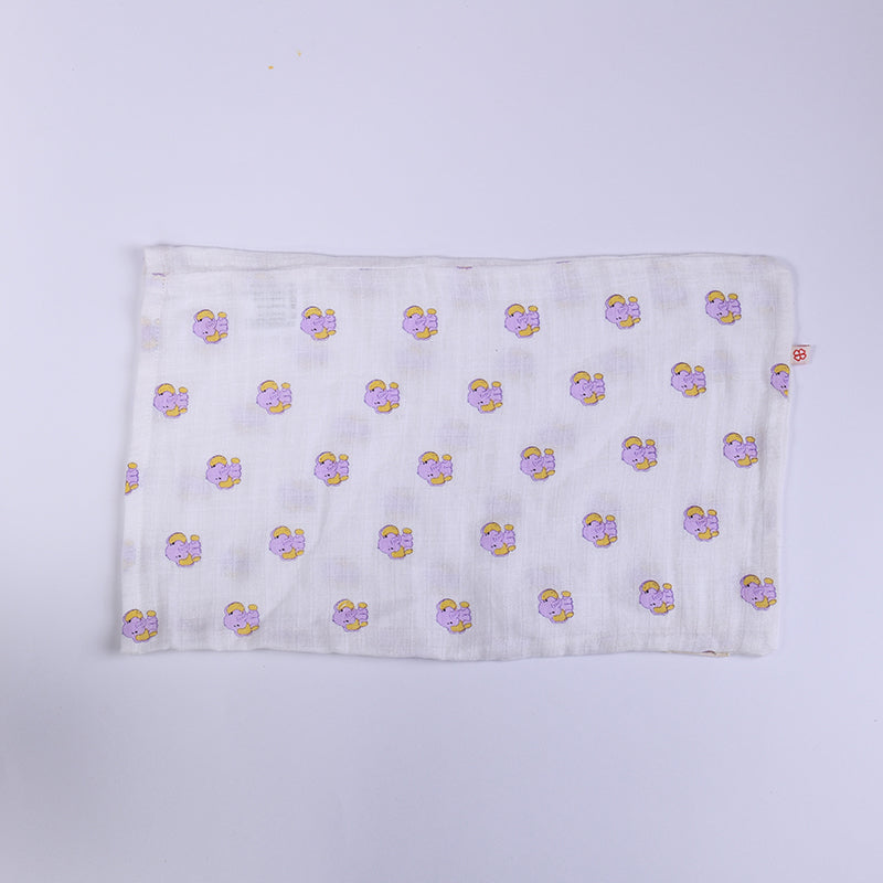 Baby Organic Cotton Bed Sheets, Pillow Covers & Pillow Filler Set - Trusty Tusky