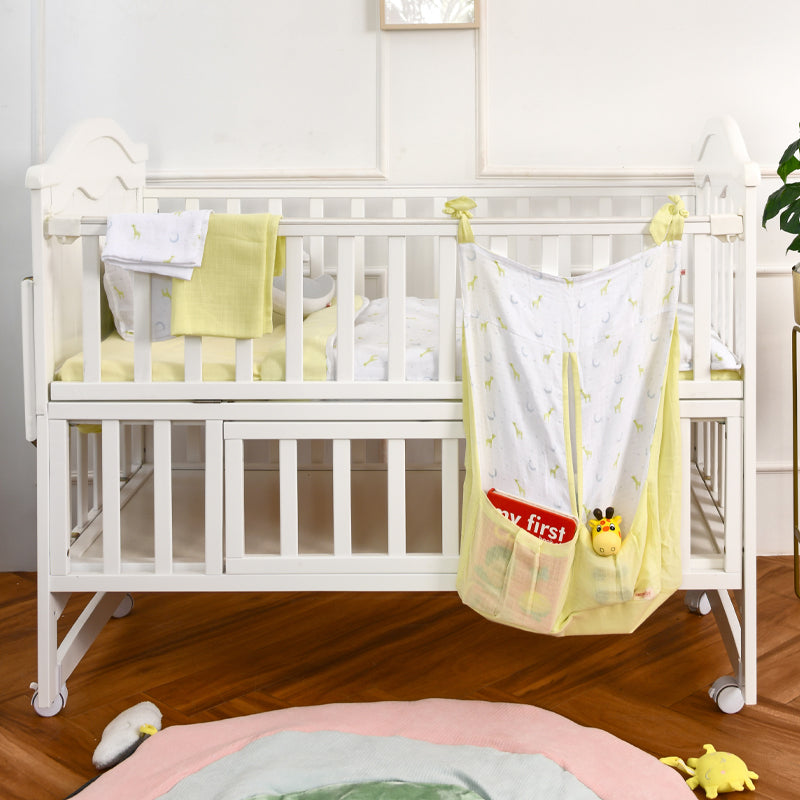 Baby Organic Cotton Nursery Organiser Bag - Spotty Dotty