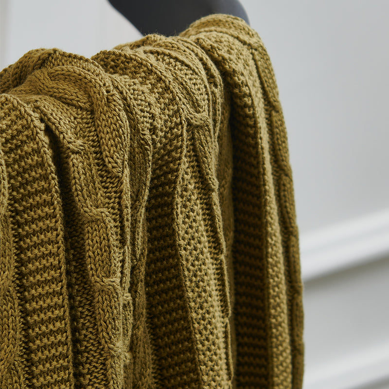Baby Organic Cotton Snuggly Blanket - Pine