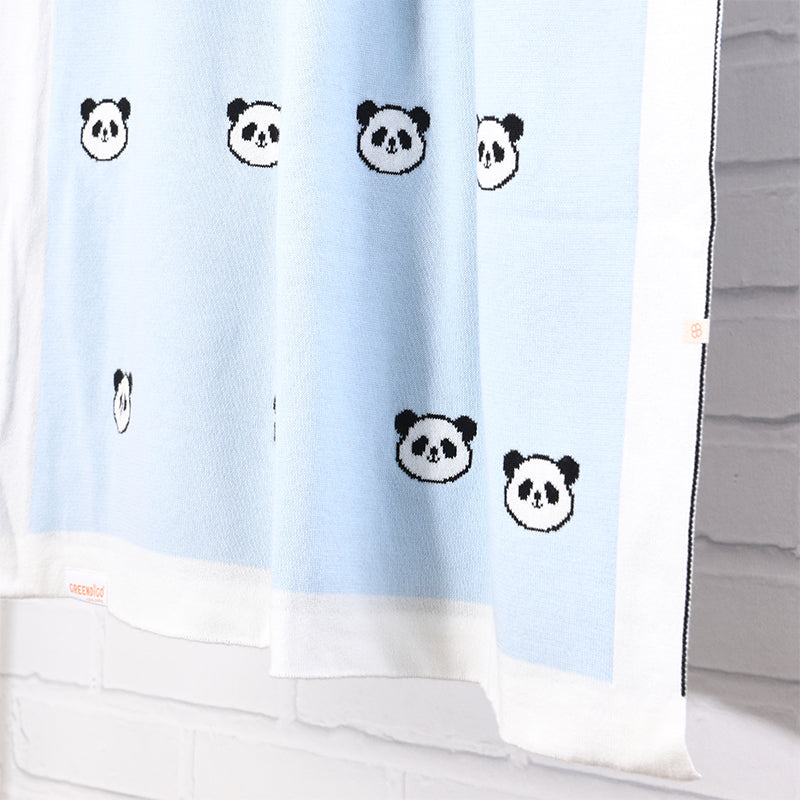 Cuddly Panda Baby Blanket