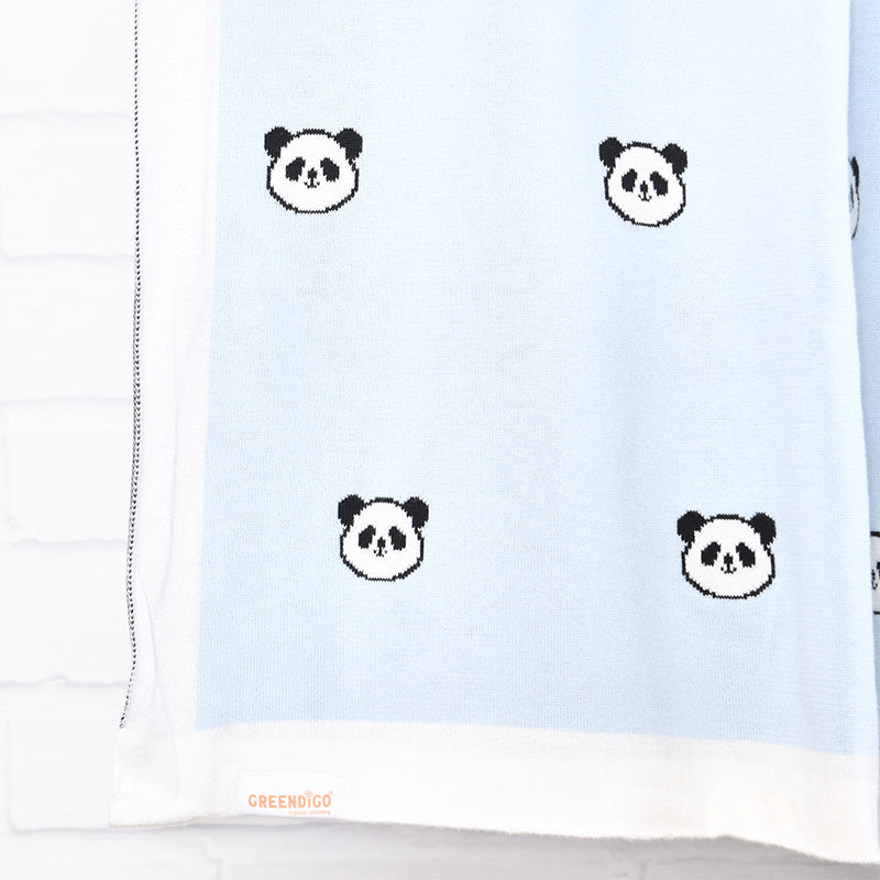 Cuddly Panda Baby Blanket