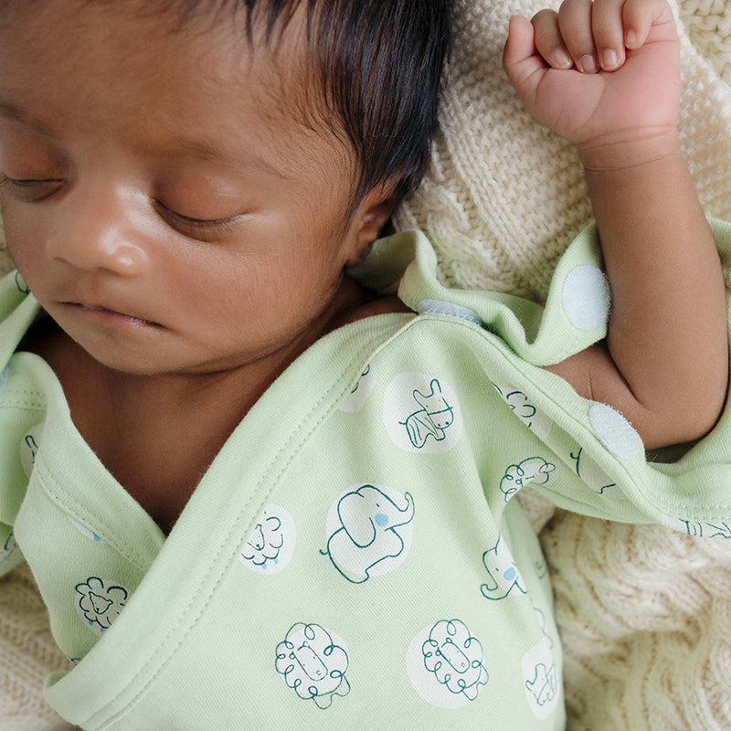 Preemie Baby Organic Cotton Top - Buds On The Farm