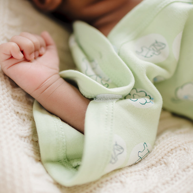 Preemie Baby Organic Cotton Top - Buds On The Farm