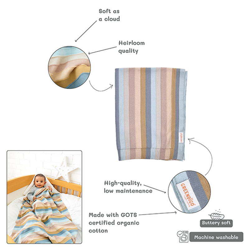 For Every Stripe Baby Blanket