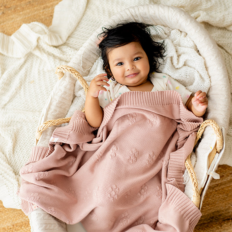 Flower Patch Baby Blanket
