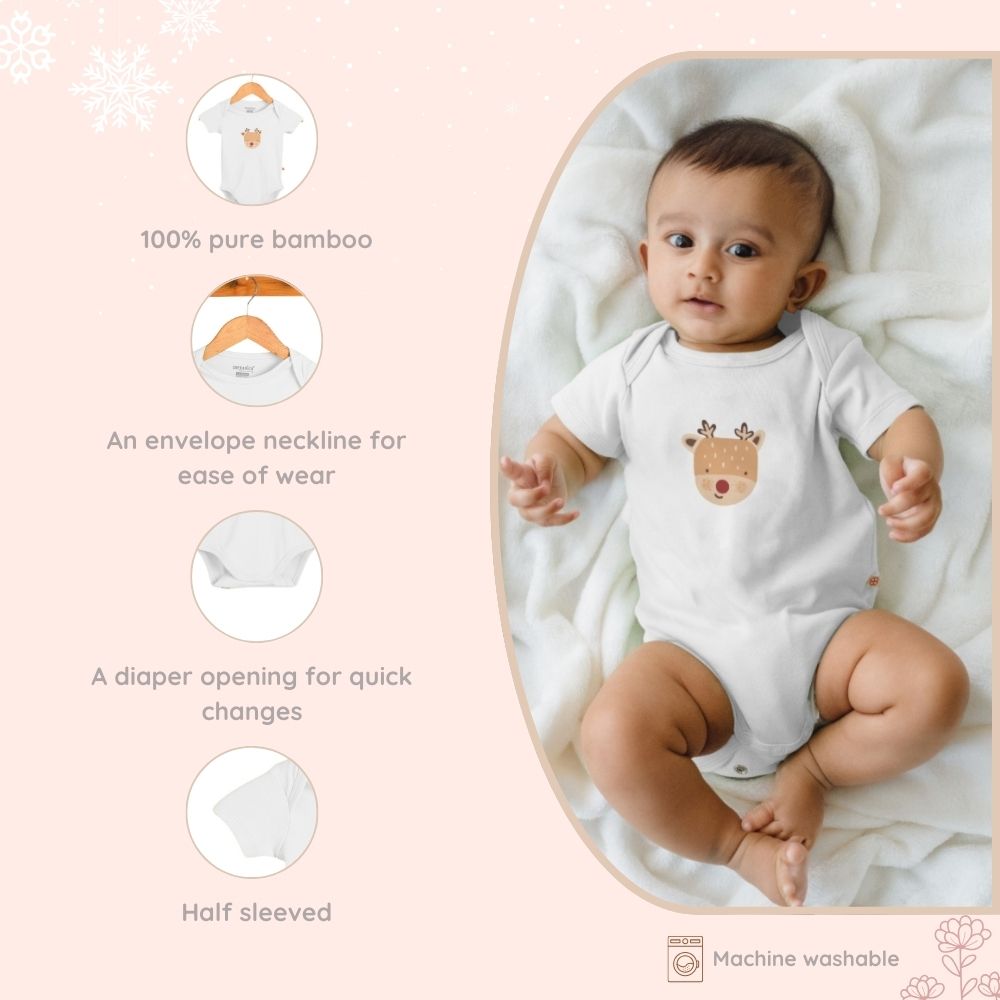 Baby Bamboo Bodysuit - Tiny Trotter