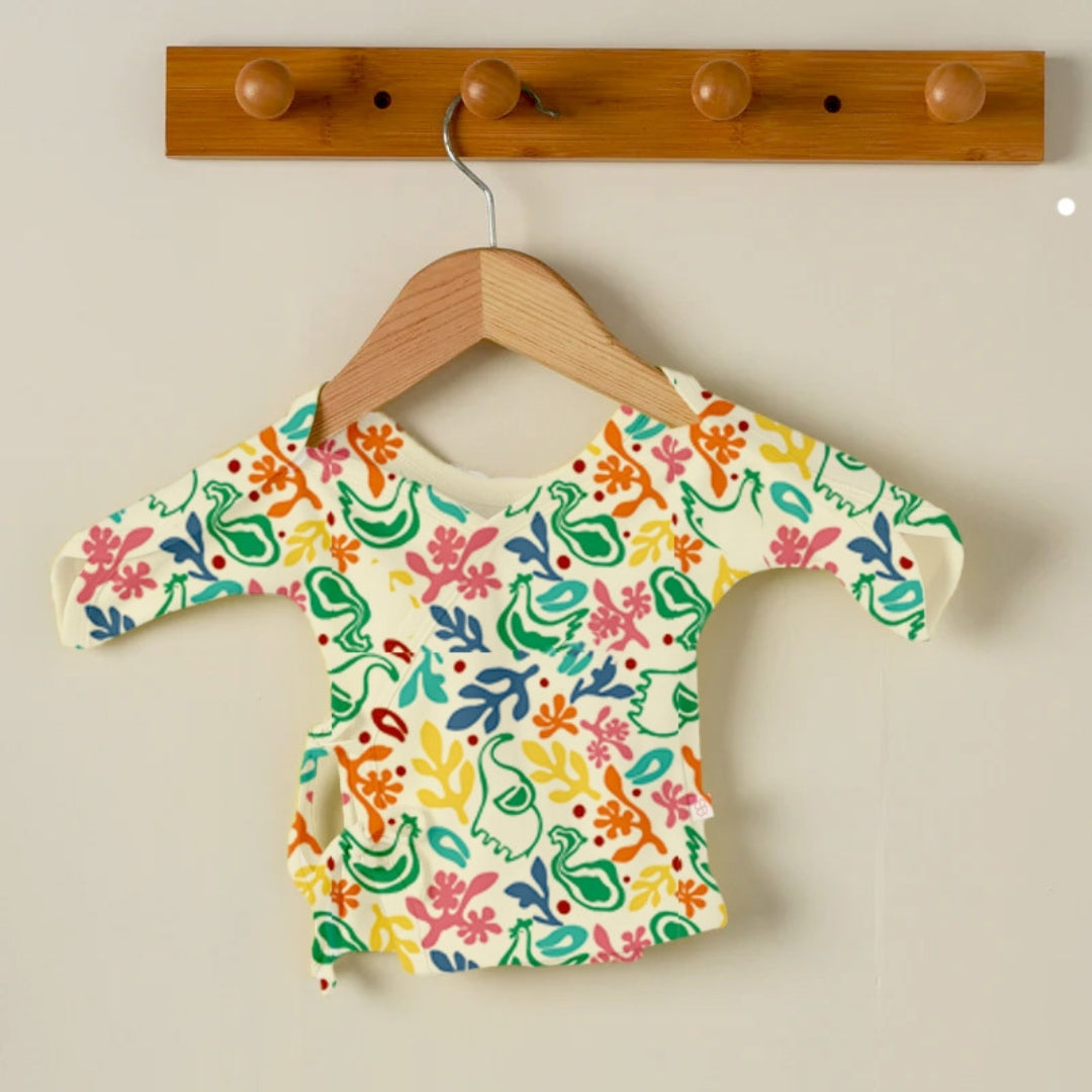 Preemie Baby Bamboo Bodysuit - Petite Bloom