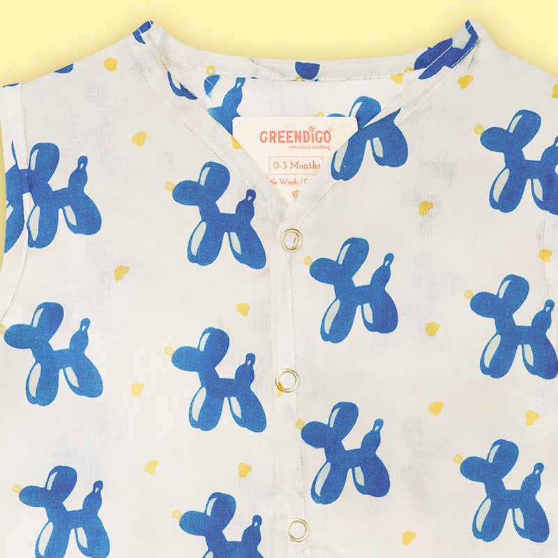Baby Muslin Jhabla - Pack of 2 - Cherished Friends