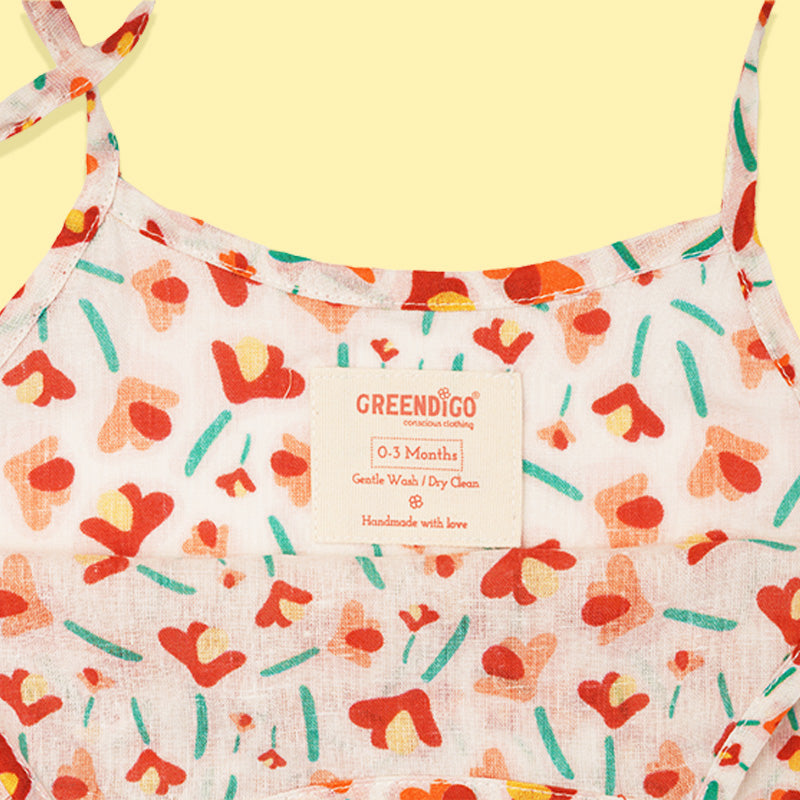 Baby Muslin Jhabla - Pack of 2 - Forest Frolic