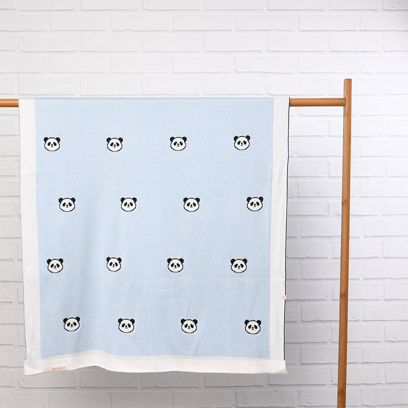 Cuddly Panda Baby Blanket